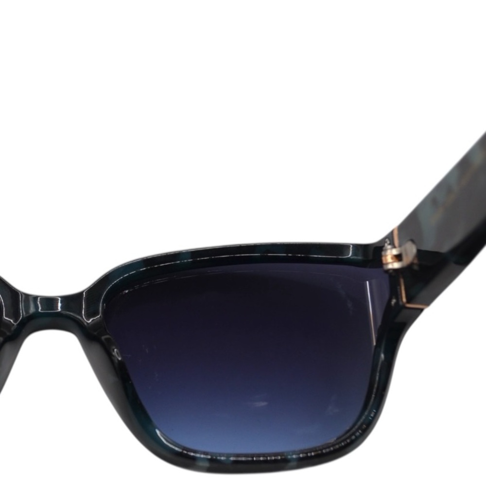 Versace Women’s Sunglasses | Black/Blue | Gray-Blue Lens | Like New (scratched) - Picture 9 of 16